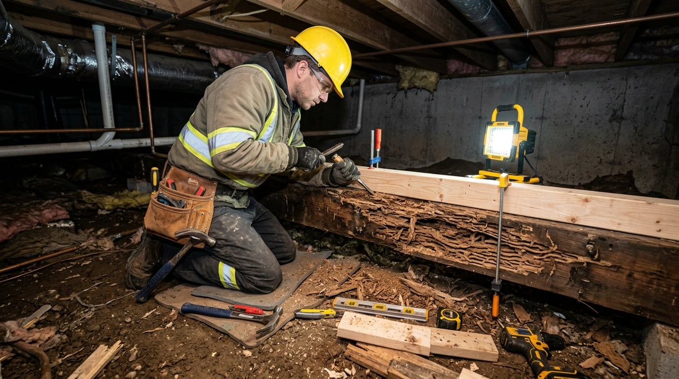 Termite Damage Repair: What to Expect After Treatment