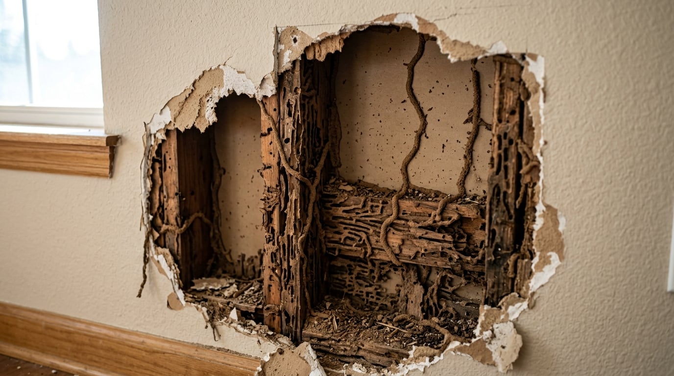 Signs of Termites in Walls, Ceilings & Foundations: What Every Homeowner Should Know