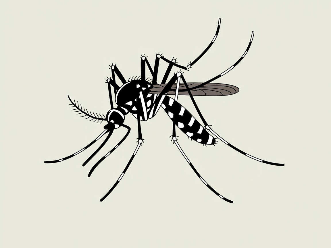 Mosquitoes illustration