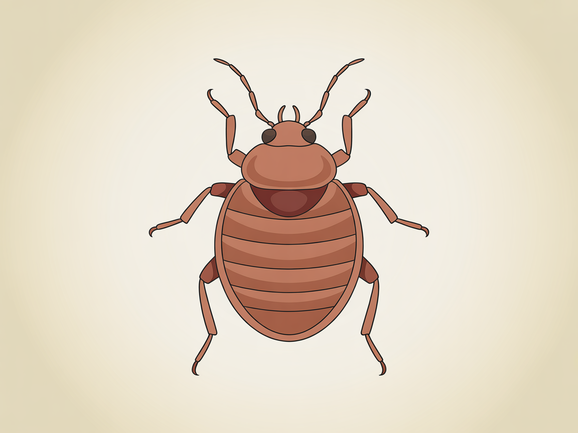 Adult Bed Bug identification photo