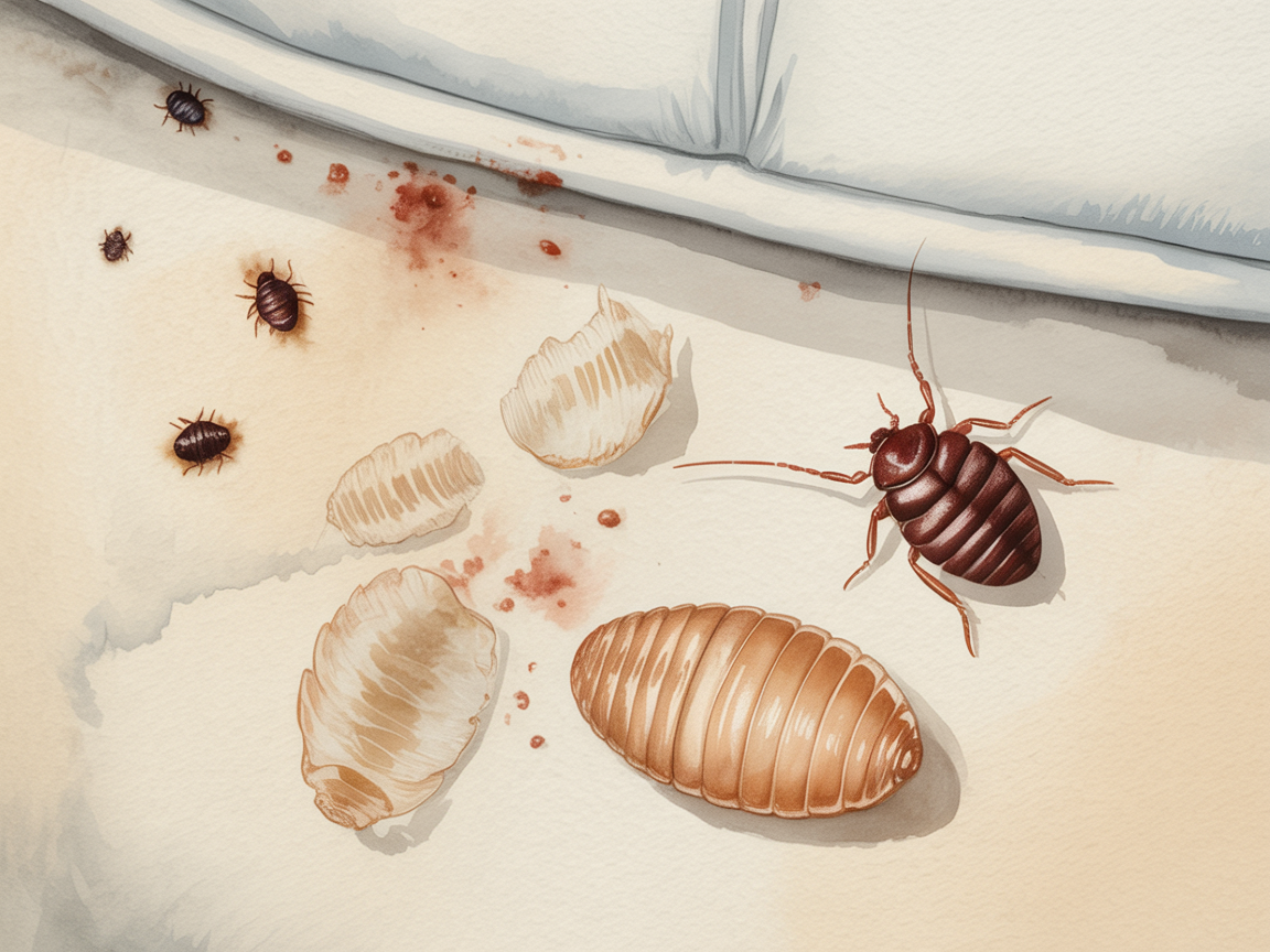 Bed Bug Signs identification photo