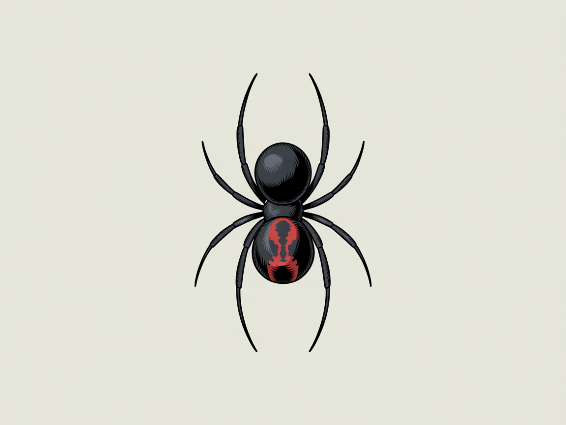 Black Widow identification photo