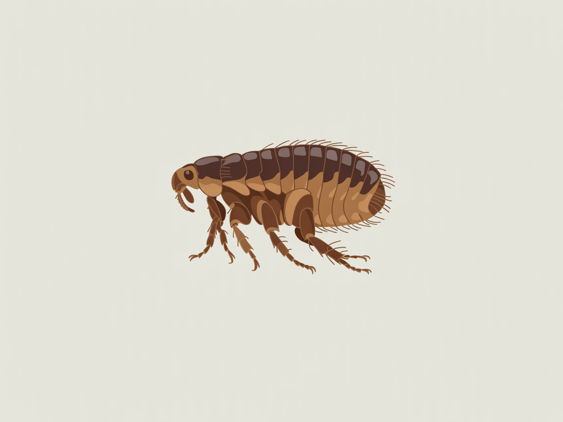 Fleas illustration